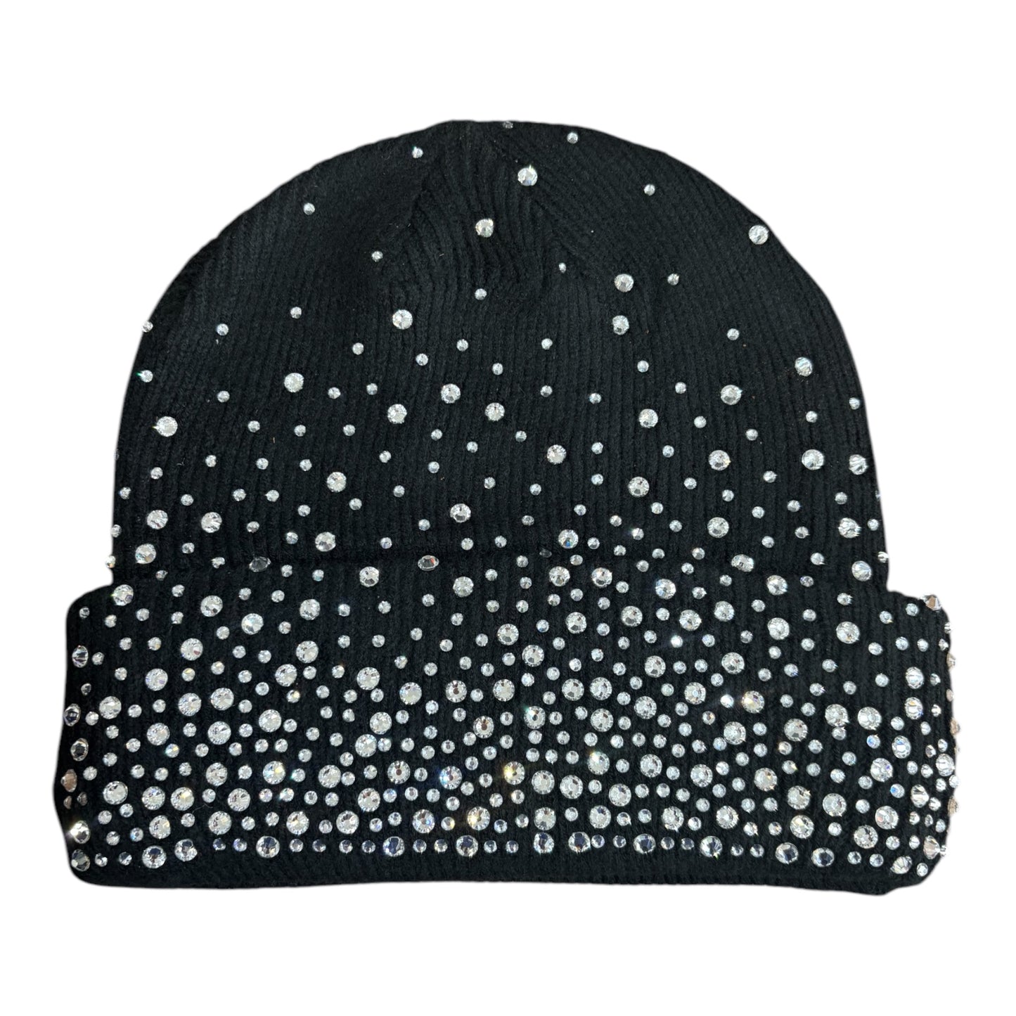 RHINESTONE - THICK BEANIE