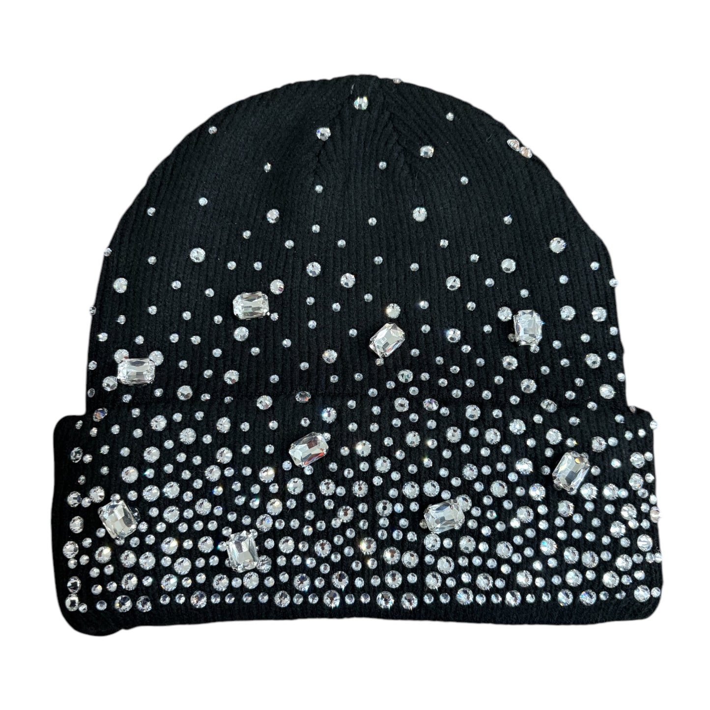 RHINESTONE - THICK BEANIE