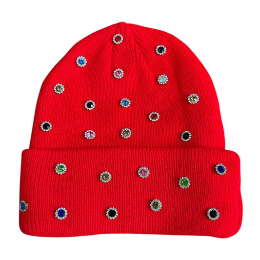 RHINESTONE - THICK BEANIE