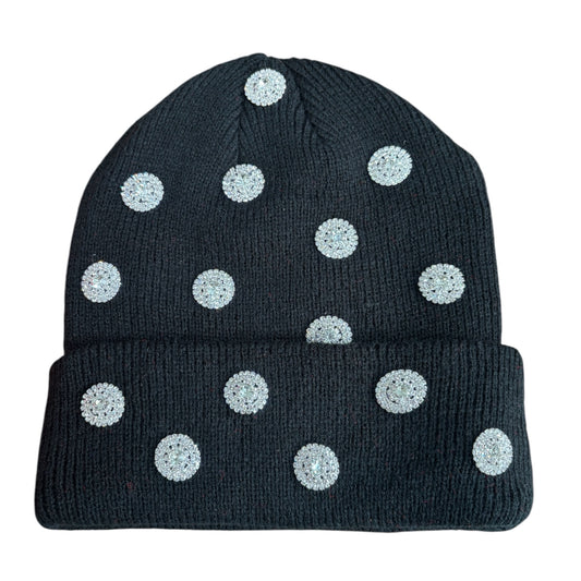 RHINESTONE - THICK BEANIE