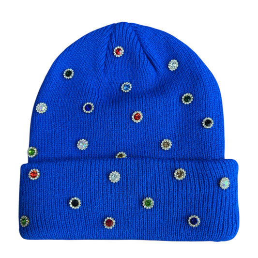 RHINESTONE - THICK BEANIE