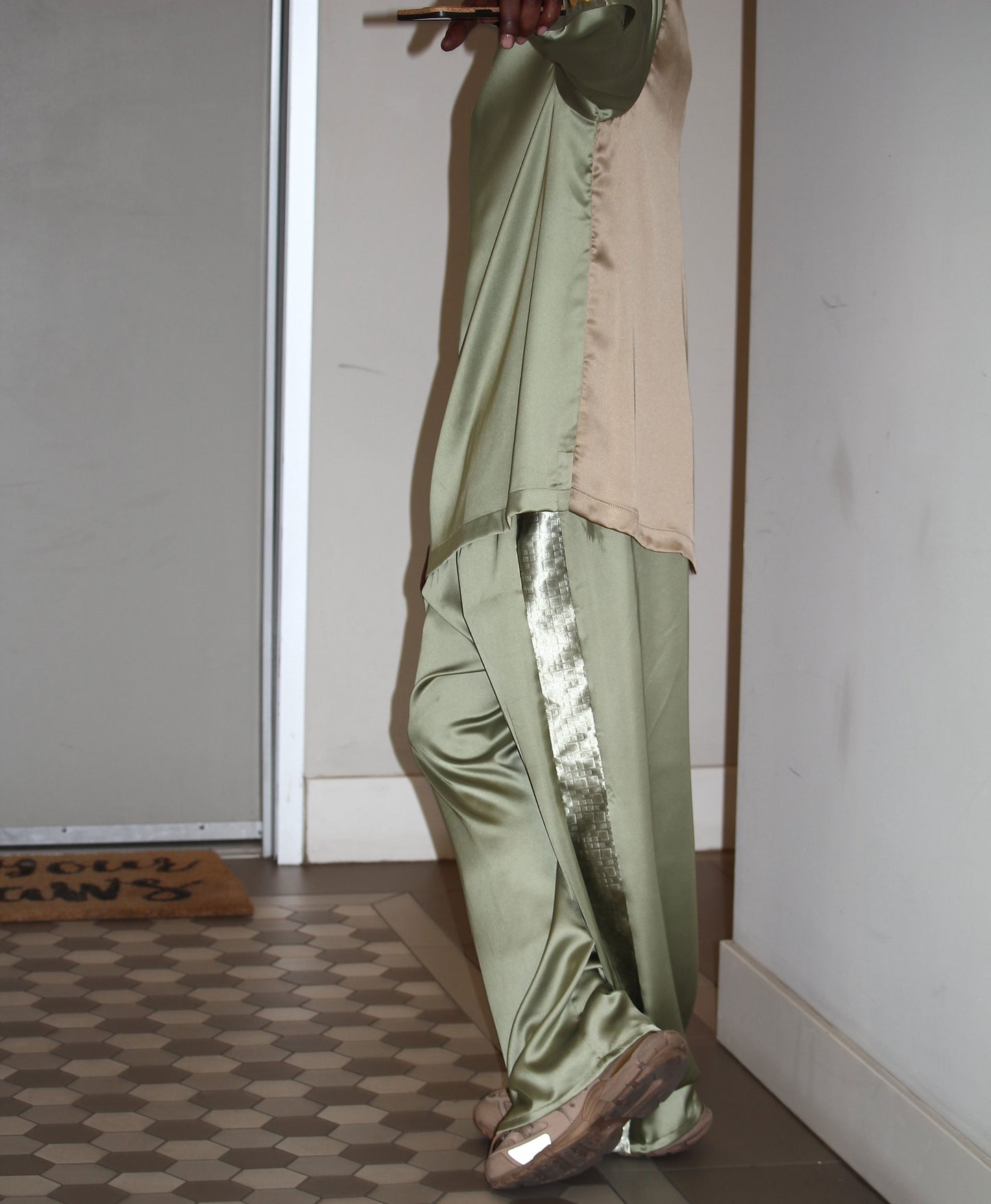 “IMAN” Silk Pants