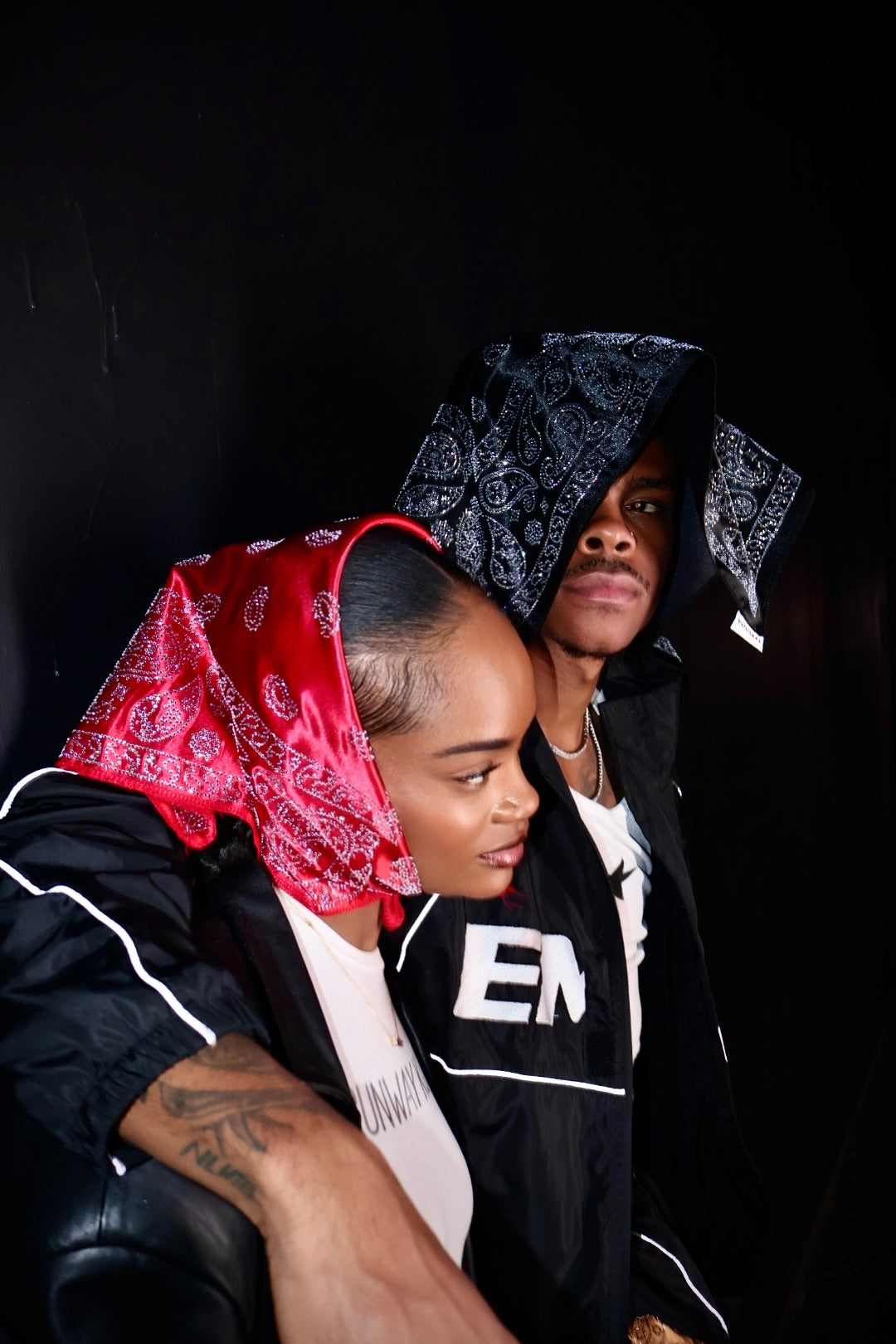“NICO” Black Bandana