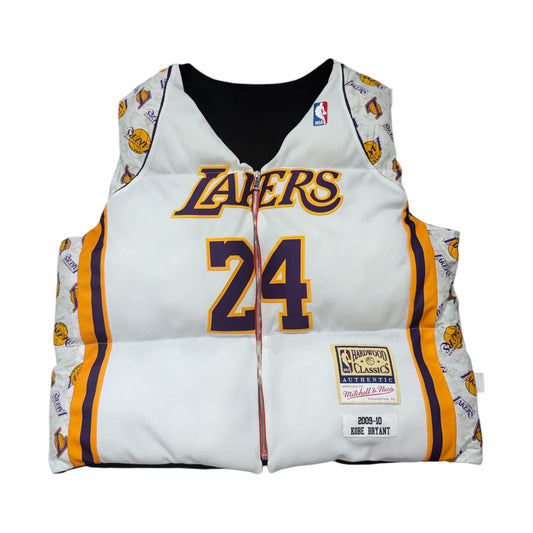 BASKETBALL PUFFER VEST M-L