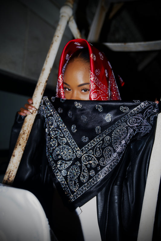 “NICO” Black Bandana