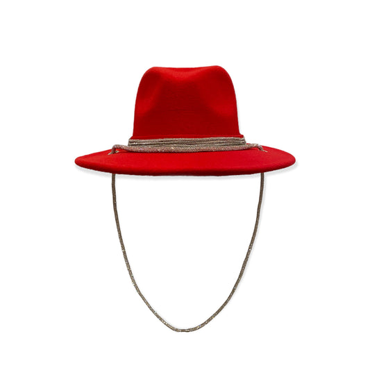 FEDORA HAT “RED”