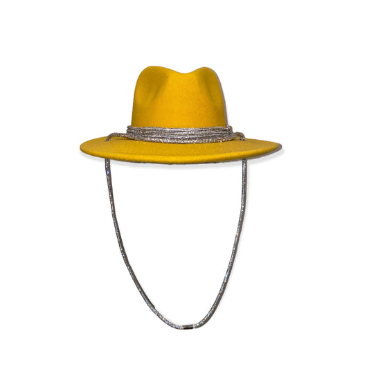 FEDORA HAT “YELLOW”